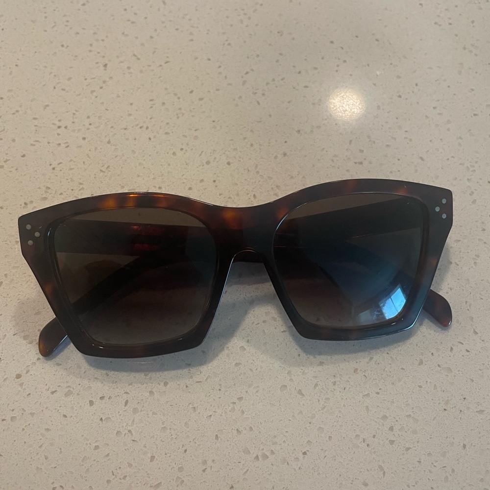 Tortoise Celine sunglasses